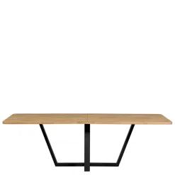 Clearance Wohnen 240 cm breiter Esszimmertisch aus Eichenholz - Serinina