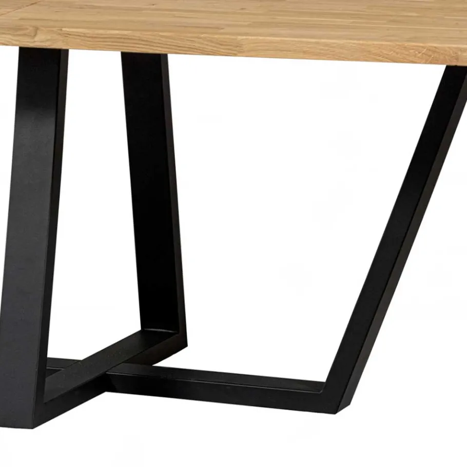 Clearance Wohnen 240 cm breiter Esszimmertisch aus Eichenholz - Serinina