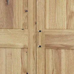 New Wohnen 200 cm breiter Kleiderschrank 4-türig in Asteiche - Zamron