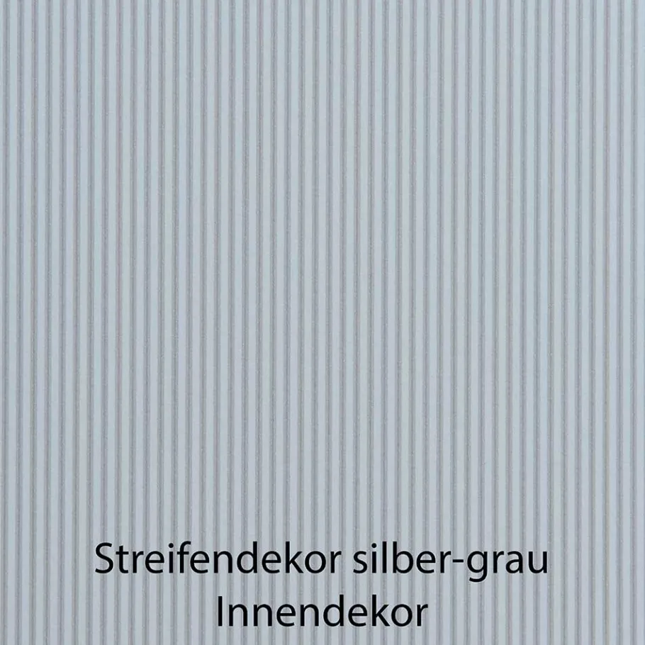 Outlet Wohnen 100 cm breiter Schlafzimmerschrank in Hellgrau - Nucina