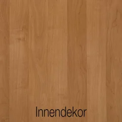 Best Wohnen 300 cm breiter Schwebetürenschrank mit Glas Beige - Nikoba