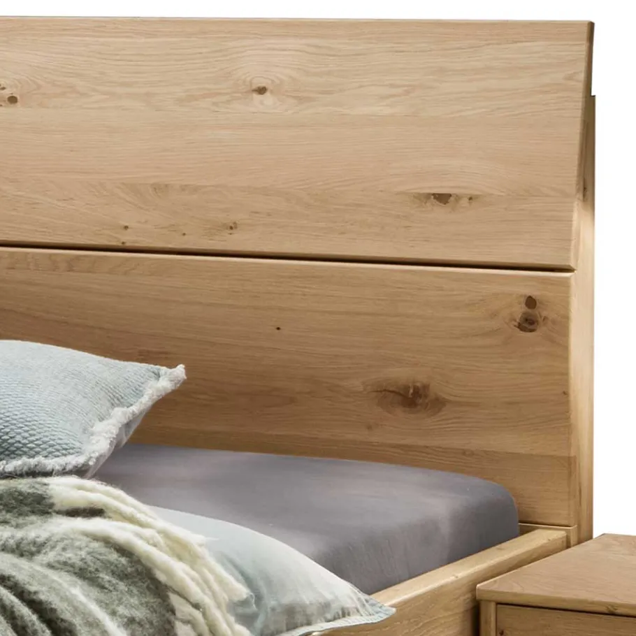 Outlet Wohnen 140 cm breites Bett im Industry Style - Siestago