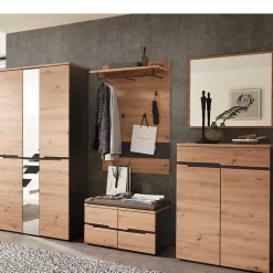 Hot Wohnen 265 cm breites Flurmöbel Komplettset - Kuetra (fünfteilig)