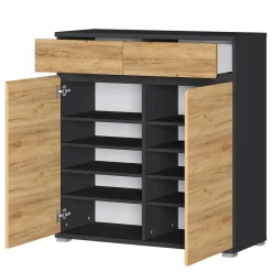 Hot Wohnen 246 cm breites Flurmöbel Set modern - Orsecca (fünfteilig)