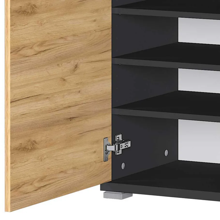 Hot Wohnen 246 cm breites Flurmöbel Set modern - Orsecca (fünfteilig)
