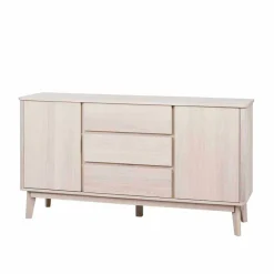 Best Wohnen 152 cm breites Sideboard in White Wash - Navassa