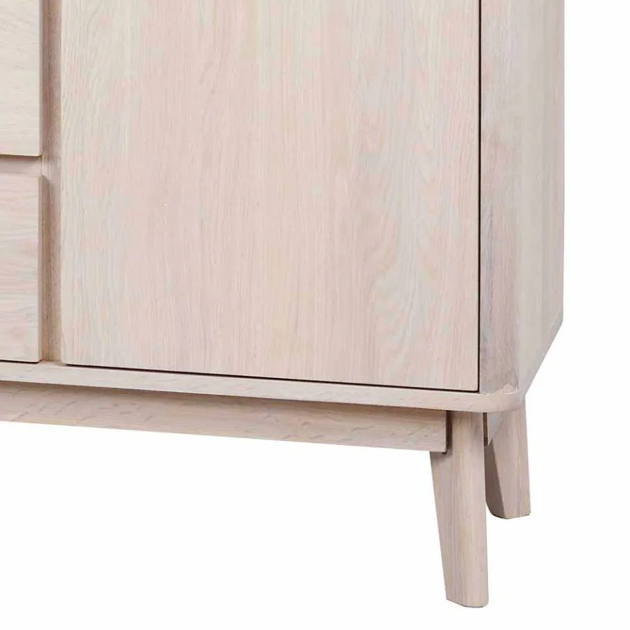 Best Wohnen 152 cm breites Sideboard in White Wash - Navassa