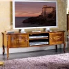 Hot Wohnen 50 cm hohe TV Kommode Natale im Barockstil