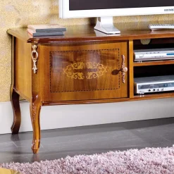 Hot Wohnen 50 cm hohe TV Kommode Natale im Barockstil