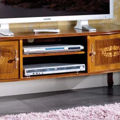 Hot Wohnen 50 cm hohe TV Kommode Natale im Barockstil