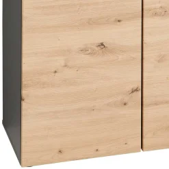 Outlet Wohnen 122 cm hoher Aktenschrank mit zwei Türen - Kuetra