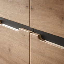 Outlet Wohnen 122 cm hoher Aktenschrank mit zwei Türen - Kuetra