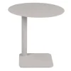 Discount Wohnen 40 cm hoher Beistelltisch in Taupe - Ridona