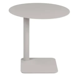 Discount Wohnen 40 cm hoher Beistelltisch in Taupe - Ridona