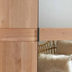 Clearance Wohnen 216 cm hoher XXL-Kleiderschrank in Erle - Murray