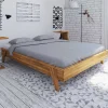 Best Wohnen 190 cm kurzes Doppelbett aus Holz - Hardus