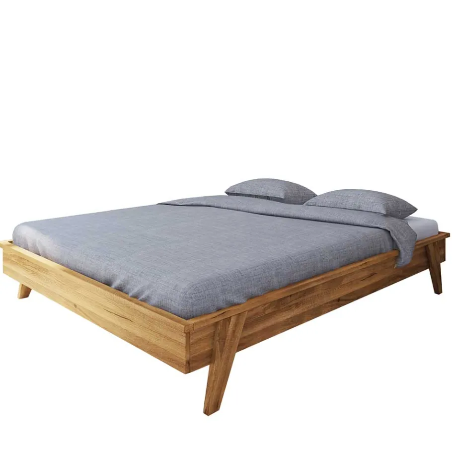 Best Wohnen 190 cm kurzes Doppelbett aus Holz - Hardus