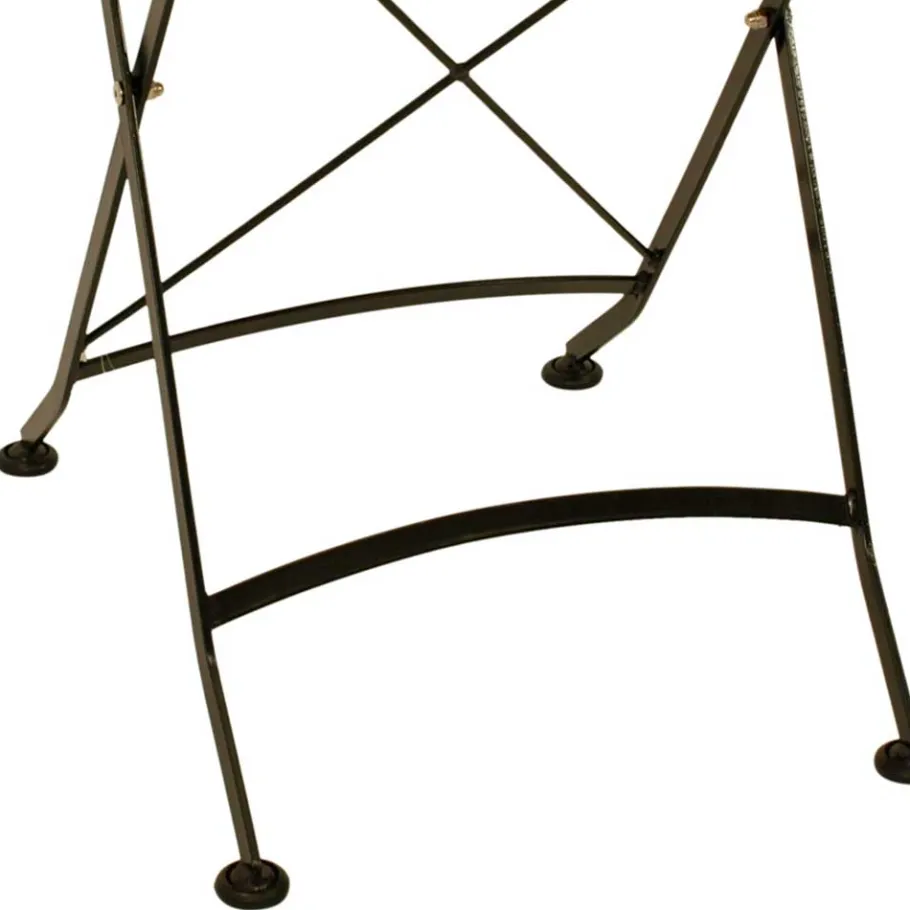 Best Wohnen 75 cm runder Gartentisch zum Klappen - Fagnetta