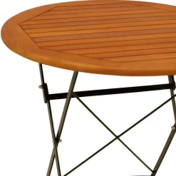 Best Wohnen 75 cm runder Gartentisch zum Klappen - Fagnetta
