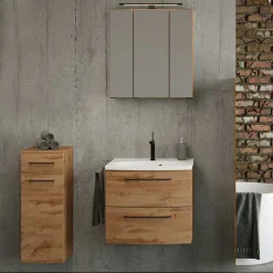 Discount Wohnen 60 cm Waschplatz & Unterschrank - Arazony (dreiteilig)