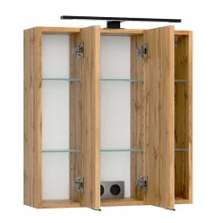 Discount Wohnen 60 cm Waschplatz & Unterschrank Set - Crystoga (dreiteilig)