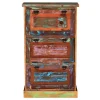 Discount Wohnen 3 Klappen Schuhkommode im Shabby Chic - Jamaica
