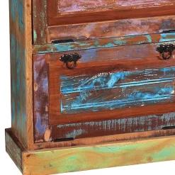 Discount Wohnen 3 Klappen Schuhkommode im Shabby Chic - Jamaica