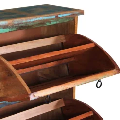 Discount Wohnen 3 Klappen Schuhkommode im Shabby Chic - Jamaica
