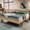 New Wohnen 4 Längen Doppelbett mit Beleuchtung LED - Licruva II