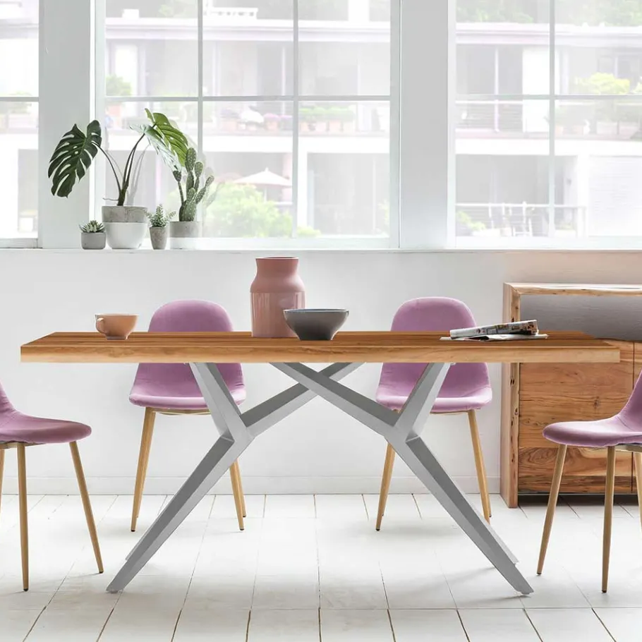 Hot Wohnen Altholz Esszimmertisch aus Teak - Fabia