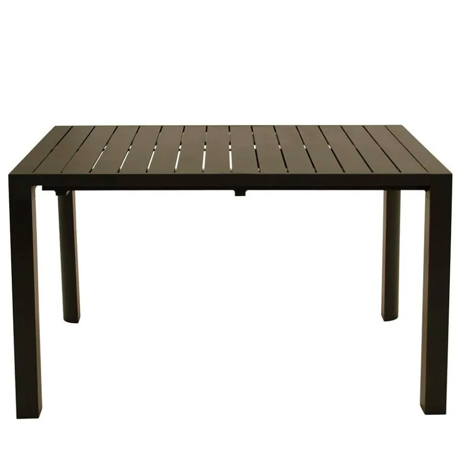 Discount Wohnen Alu Outdoortisch mit einer Einlegeplatte - Soria