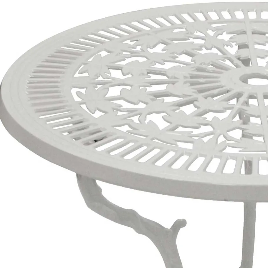 Discount Wohnen Aluguss Tisch im Vintage Design - Canpur