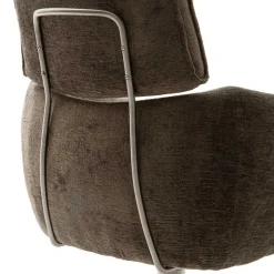 Outlet Wohnen Armlehnen Drehstuhl in Braun - Arjama (2er Set)
