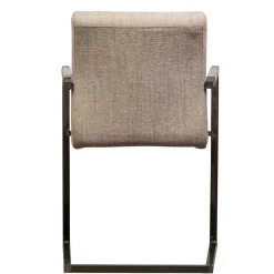 Clearance Wohnen Armlehnen Freischwinger in Beige - Sentata (2er Set)