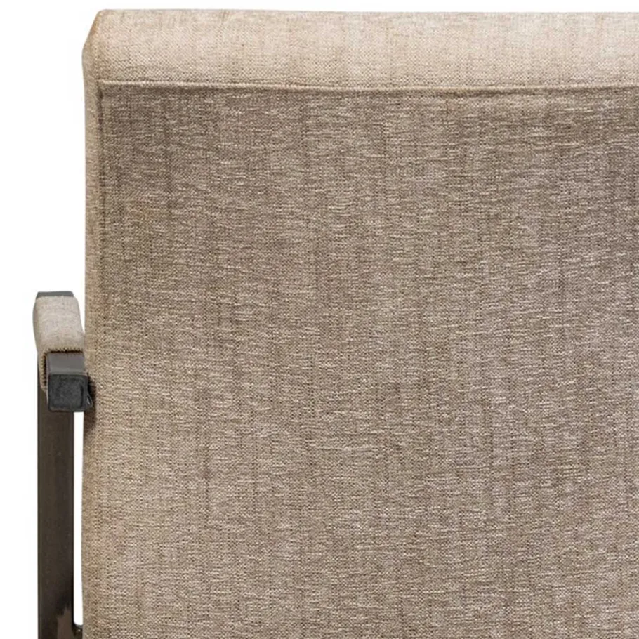 Clearance Wohnen Armlehnen Freischwinger in Beige - Sentata (2er Set)