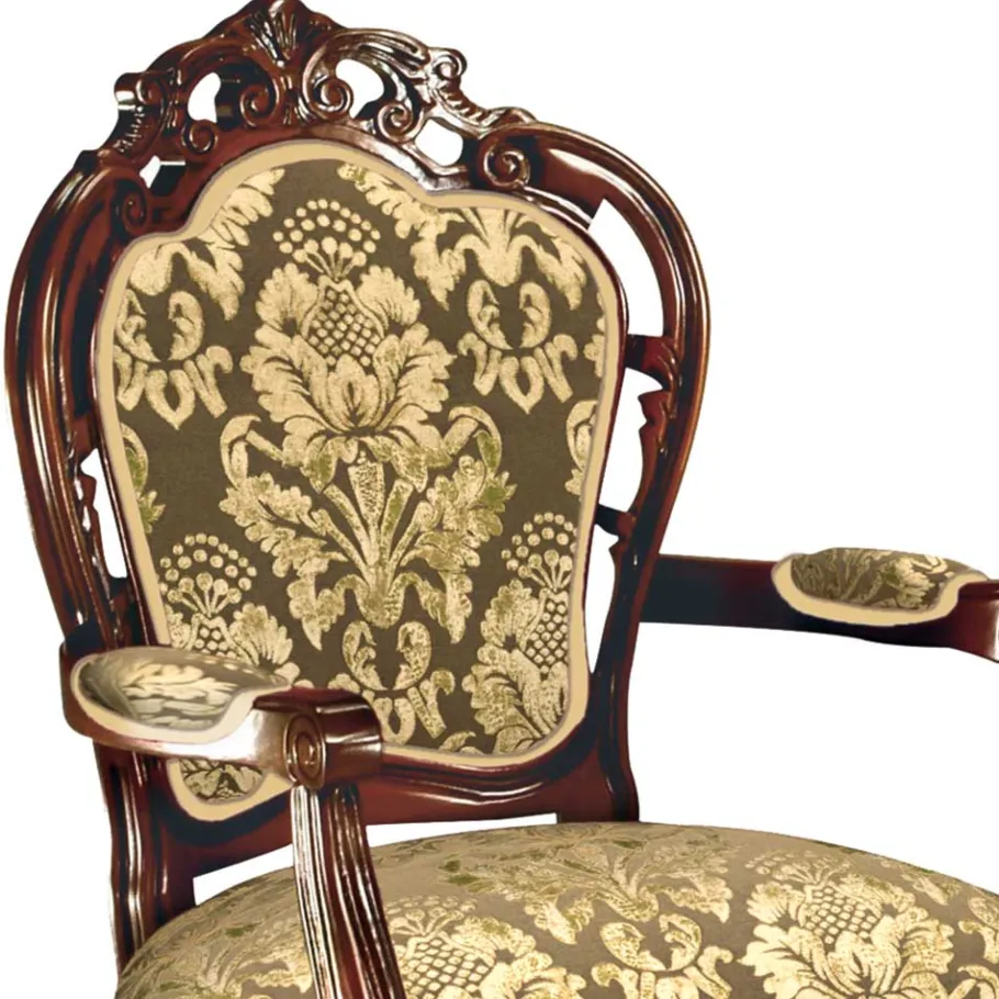 Clearance Wohnen Armlehnstuhl im Barockstil - Ursanna