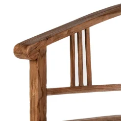 Discount Wohnen Armlehnstuhl Mangato aus Teak Recyclingholz