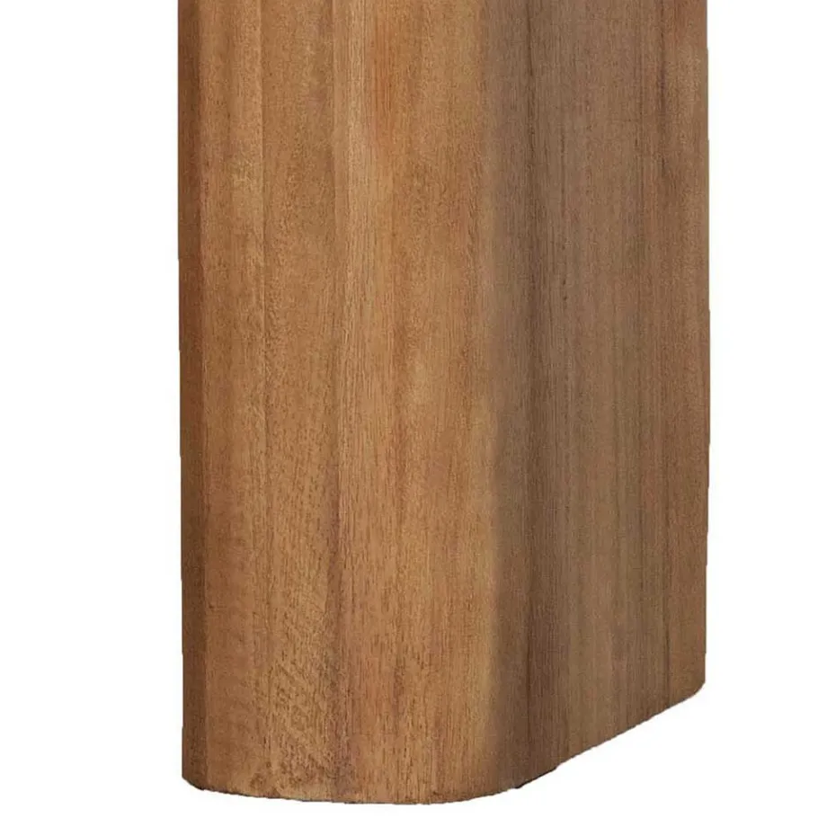 Best Wohnen Asiatischer Hocker aus Paulownia massiv - Dualko