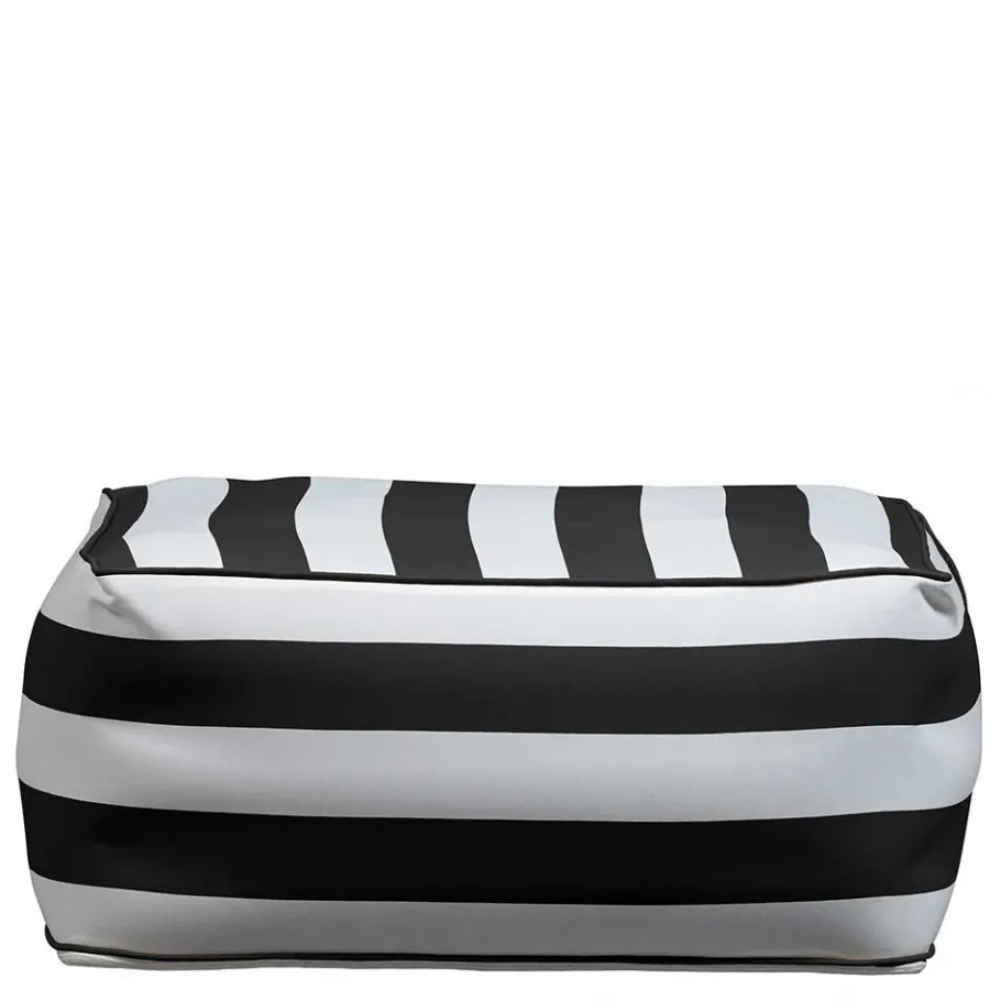 Discount Wohnen Aufblasbare Hocker gestreift - Ervice (2er Set)