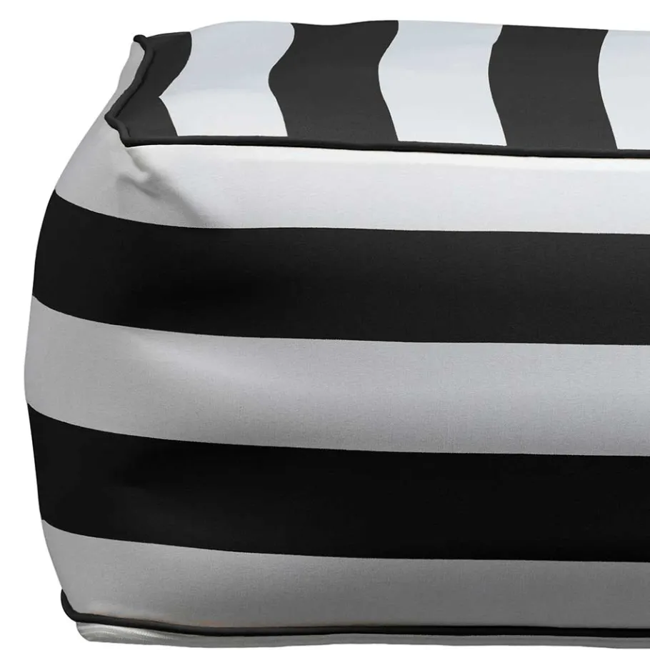 Discount Wohnen Aufblasbare Hocker gestreift - Ervice (2er Set)