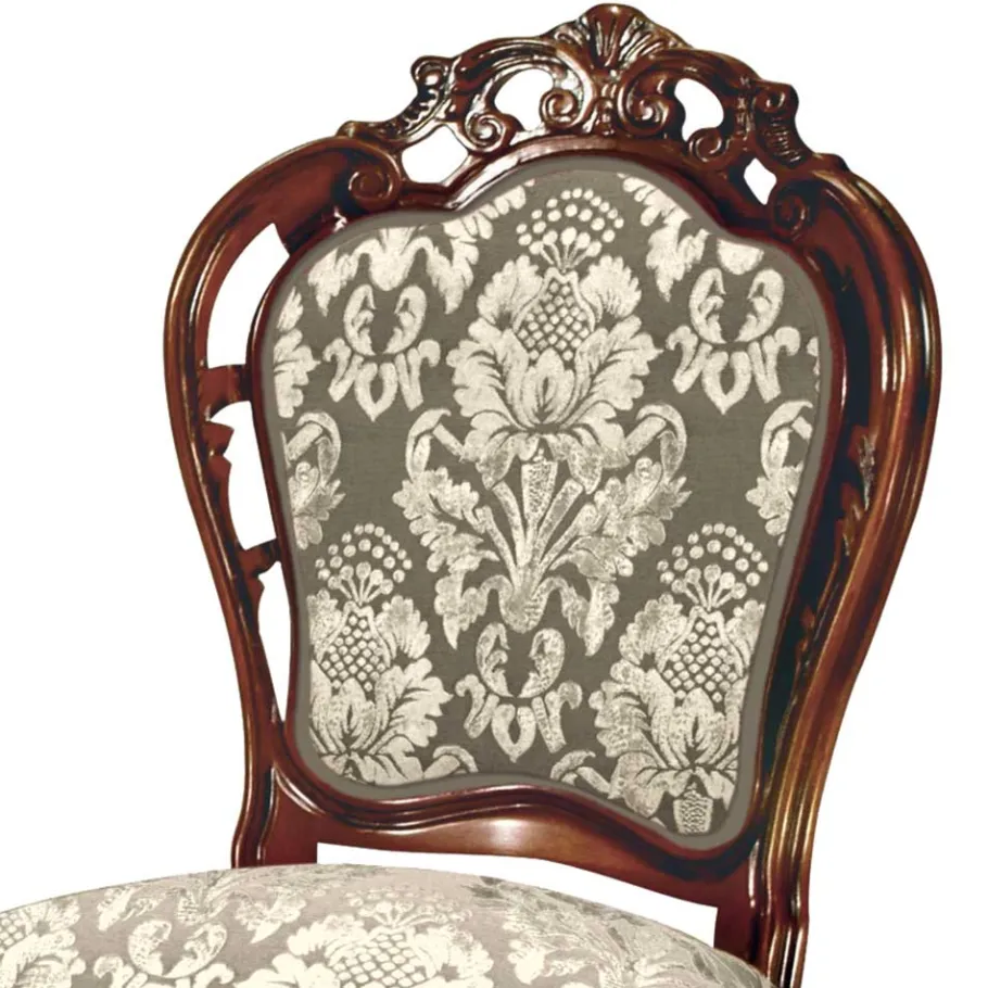Sale Wohnen Aufwändig gestalteter Esszimmerstuhl im Barockstil - Ursanna