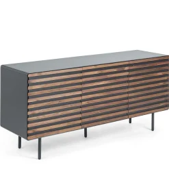 Outlet Wohnen Ausgefallenes Sideboard Trupea mit Streifen Front