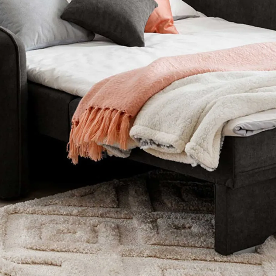 Wohnen Ausklappbares Sofa mit Bonell Federkern - Franatico