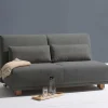 Wohnen Ausziehbares Schlafsofa in Grau Stoff - Kioto