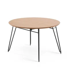 Best Wohnen Auziehbarer Retro Tisch in Rund & Oval - Scope