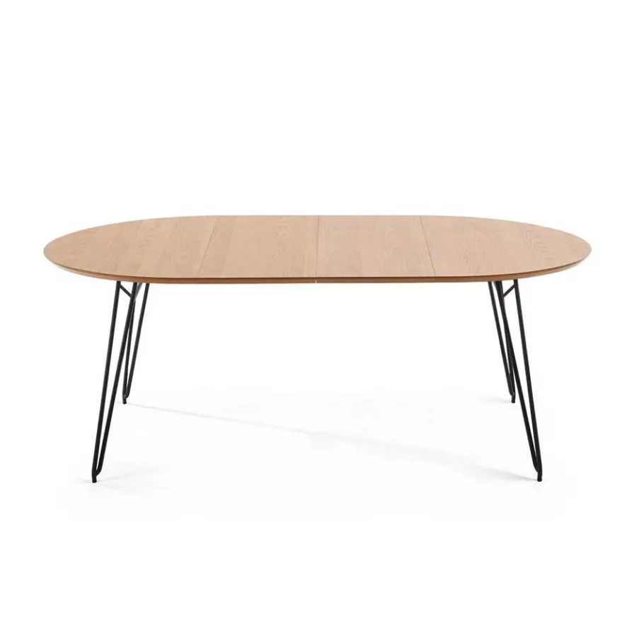 Best Wohnen Auziehbarer Retro Tisch in Rund & Oval - Scope