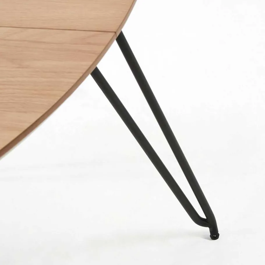 Best Wohnen Auziehbarer Retro Tisch in Rund & Oval - Scope