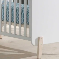 Clearance Wohnen Babyzimmer Kompletteinrichtung in Weiß - Mauricia (vierteilig)