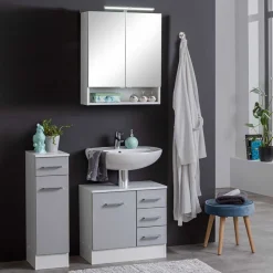 Discount Wohnen Bad Ausstattung Möbelset - Girios (dreiteilig)
