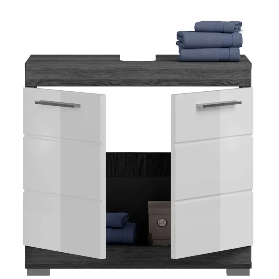 Hot Wohnen Bad Beckenschrank & Spiegelschrank - Nancys (zweiteilig)